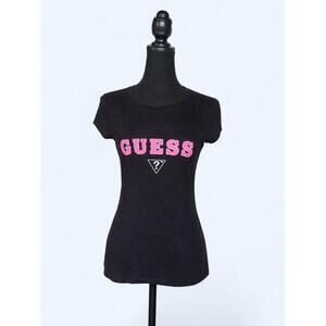 💗 Vintage Y2K Fairy GUESS Baby Tee 💗Size: Medium
